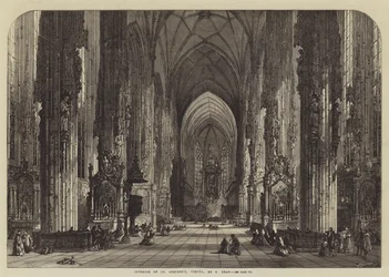 Innenraum von St. Stephan, Wien